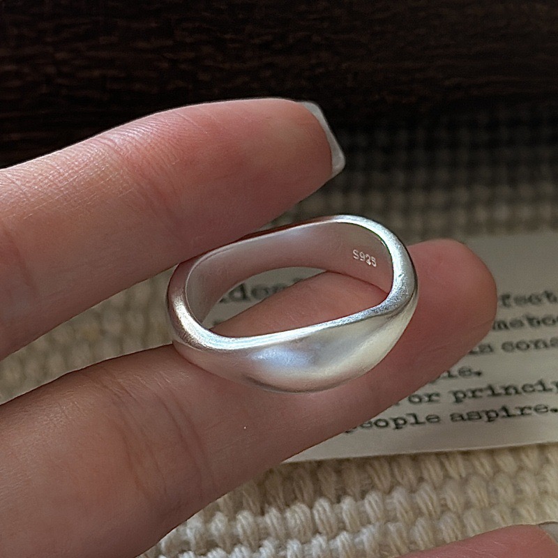 Men'S Minimalist Accessories - 925 ayar gümüş yüzük kadın erkek