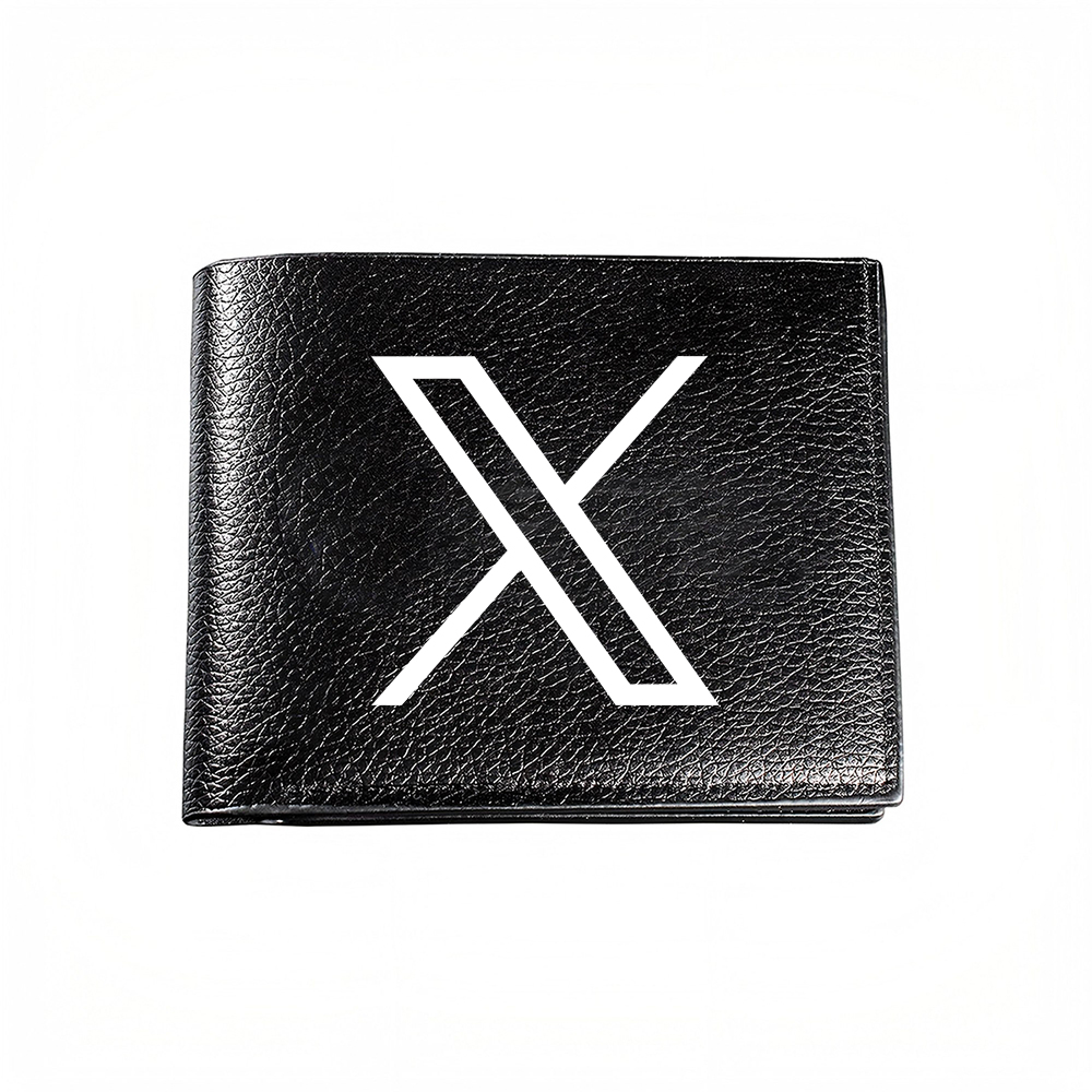 Men Accessories Photos - X Desenli Erkek Cüzdan Kartlık Günlük