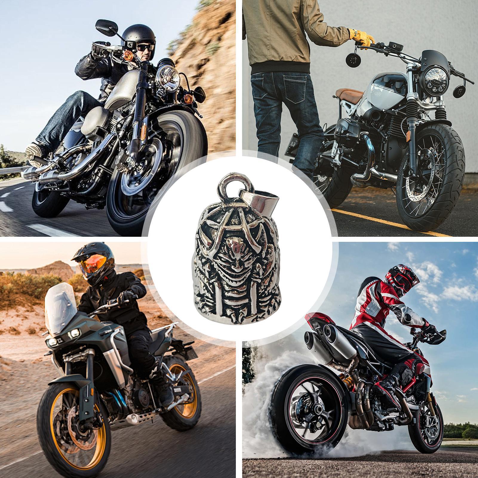 Men Accessories Style - Motosiklet Tarzı Retro Kafes Şeytan Sürme