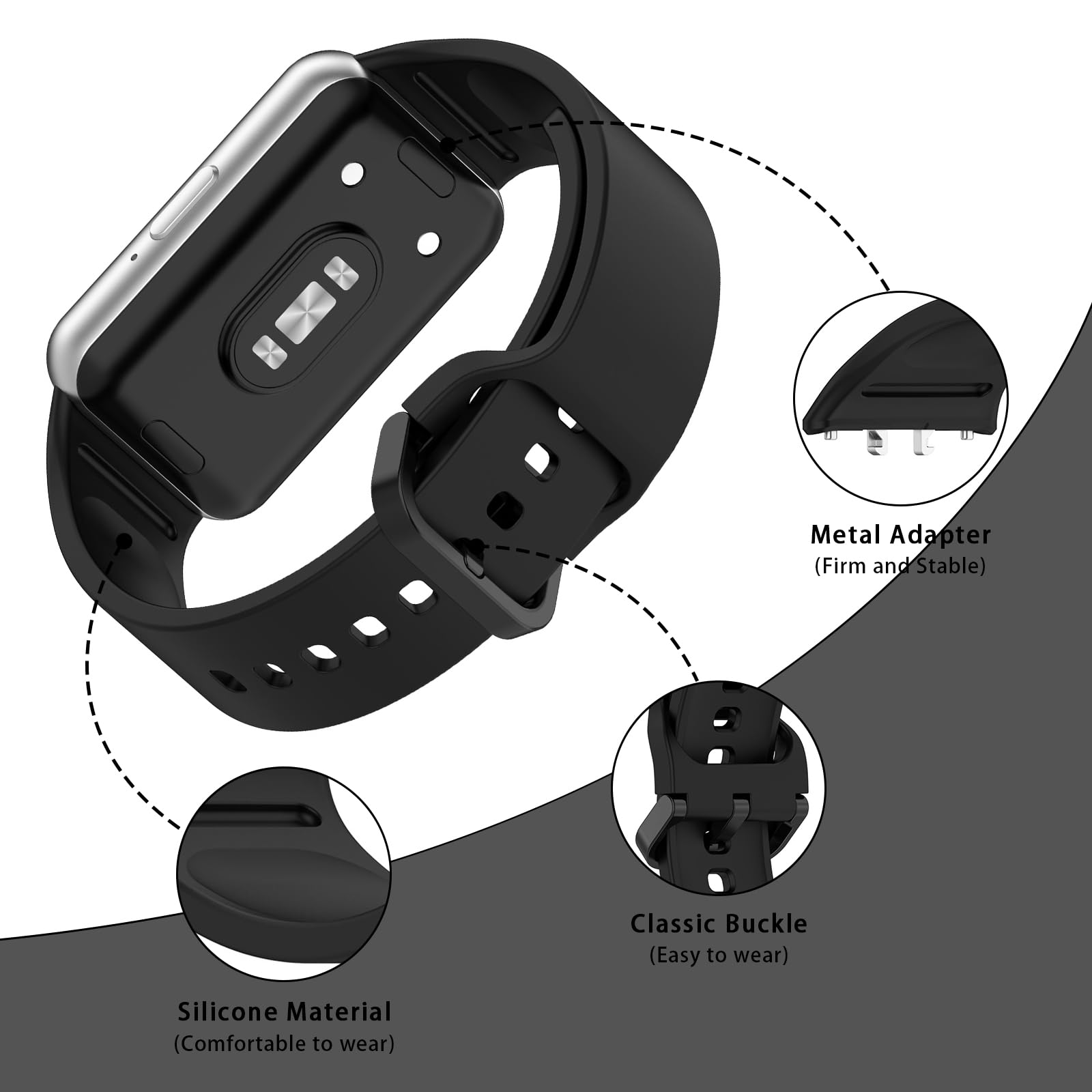 Samsung Galaxy Fit3 Band için  - Men Accessories Website incelemesi ve fiyatı