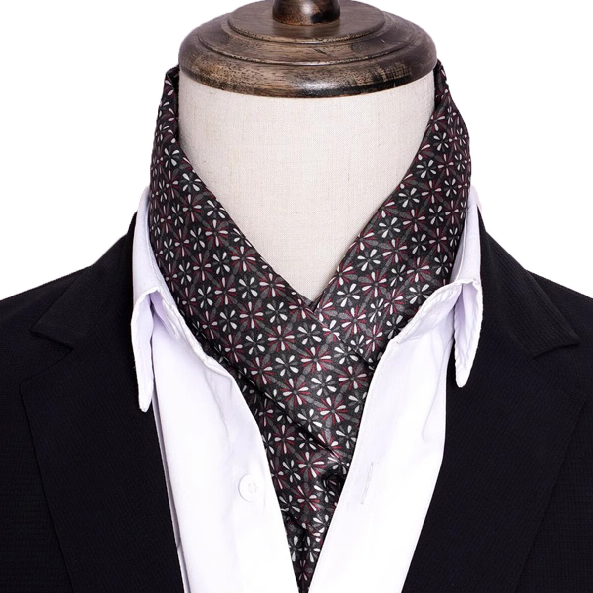 Yeni Erkek Şeritli İpek Eşarp  - Men Accessories For Travel incelemesi ve fiyatı
