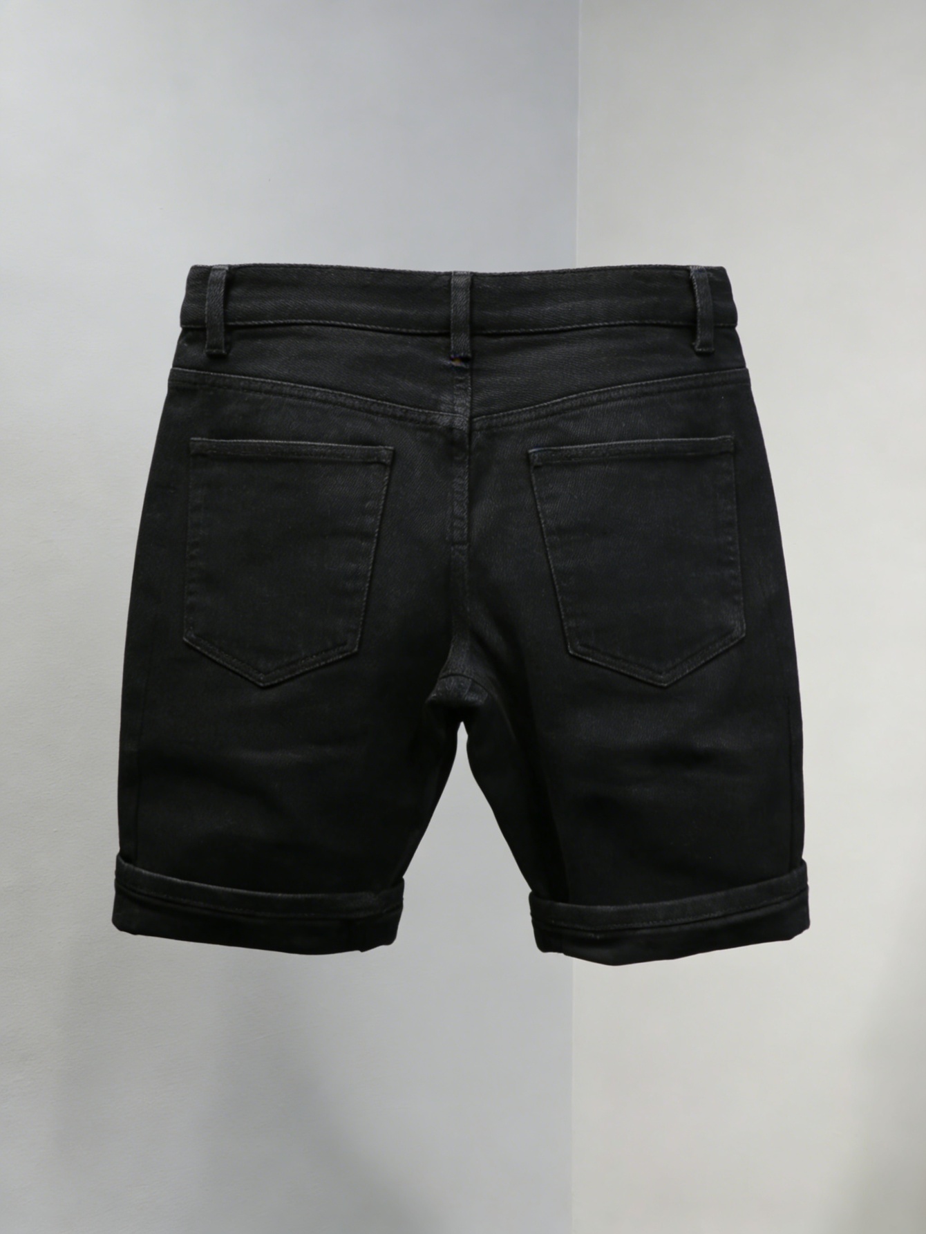 Düz Siyah Kot Şort Erkekler İç - Mens Accessories Style incelemesi ve fiyatı