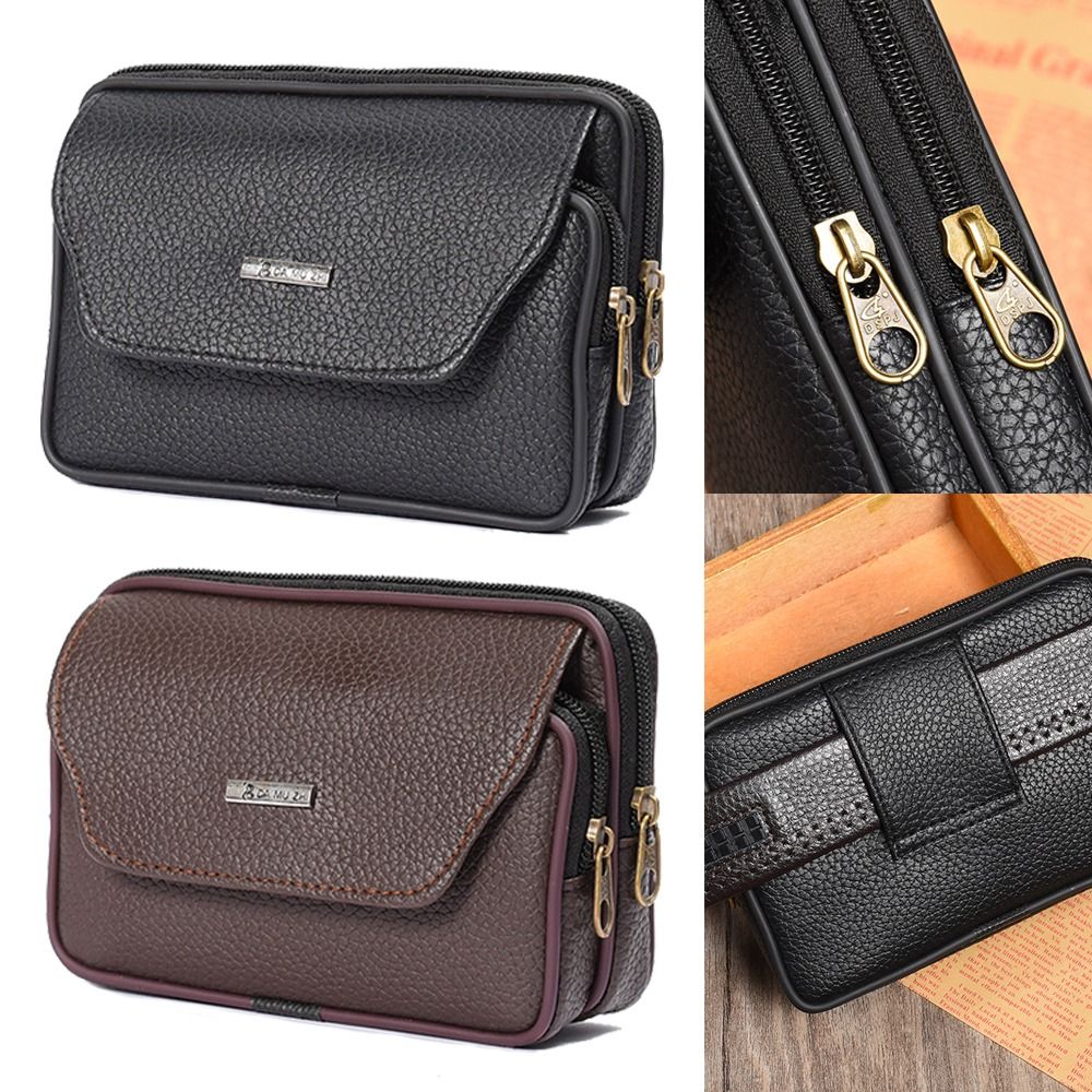 Günlük PU Deri Erkek Bel Çanta - Men Accessories For Travel incelemesi ve fiyatı