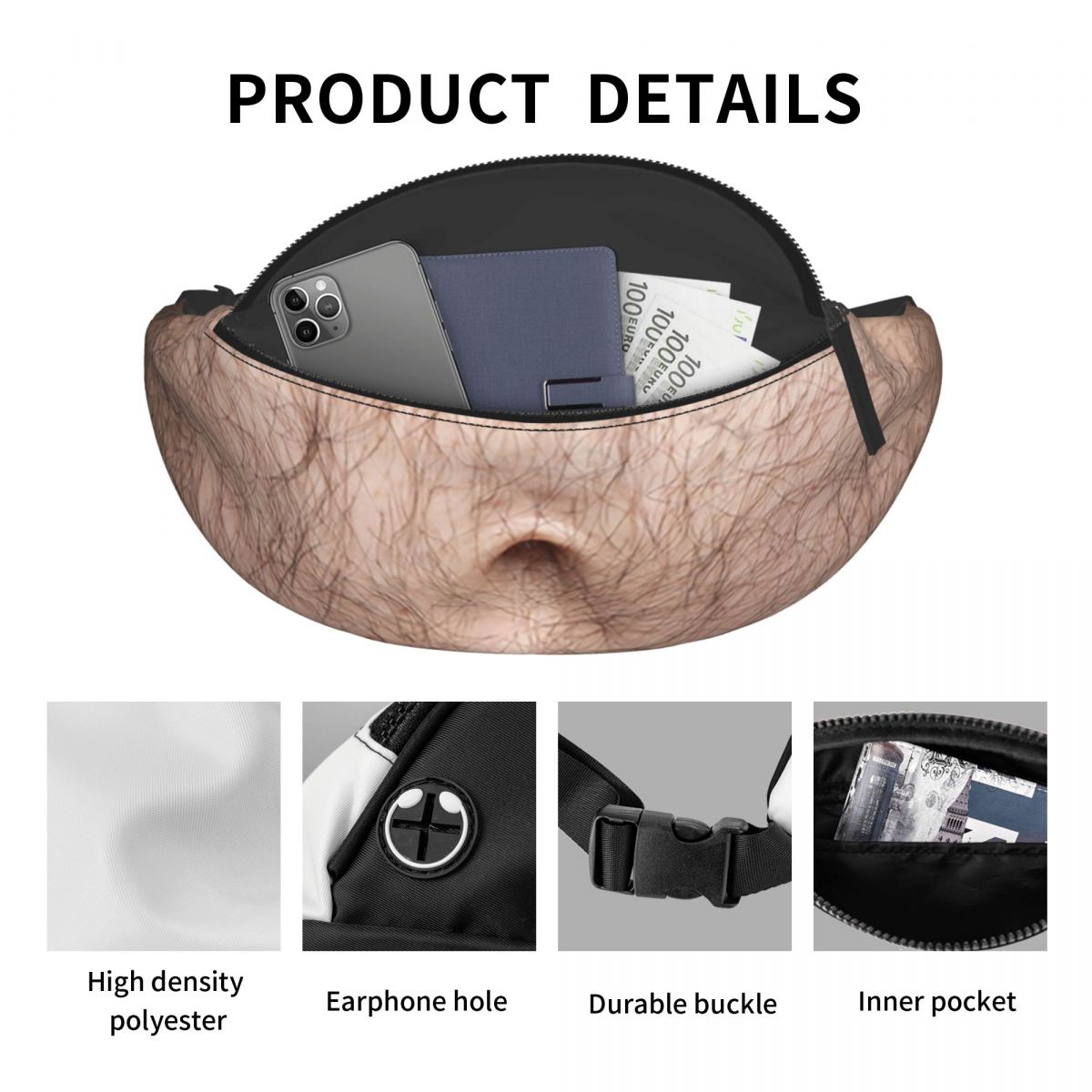 Bira yağ göbek Fanny paketi er - Men Accessories For Travel incelemesi ve fiyatı