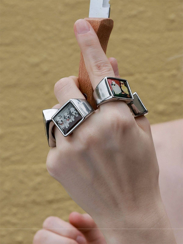 Bakır Alaşım Hayvan Fotoğraf B - Men Accessories Photos incelemesi ve fiyatı