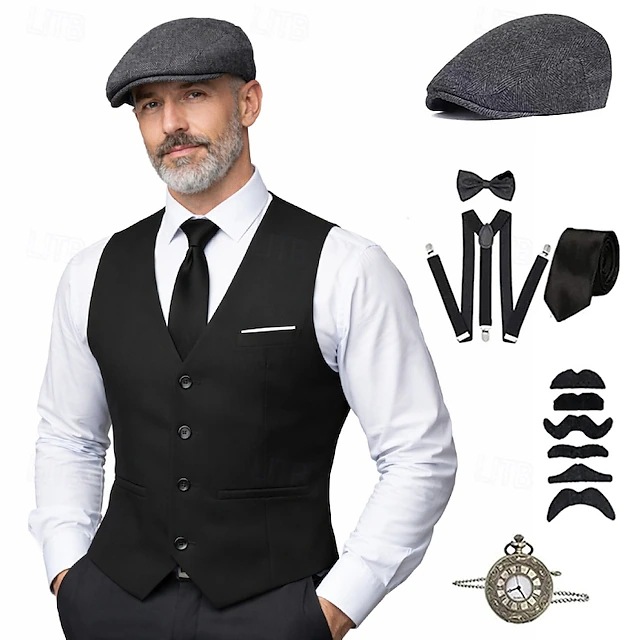 Büyük beden erkekler için 1920 - Medieval Men'S Accessories incelemesi ve fiyatı