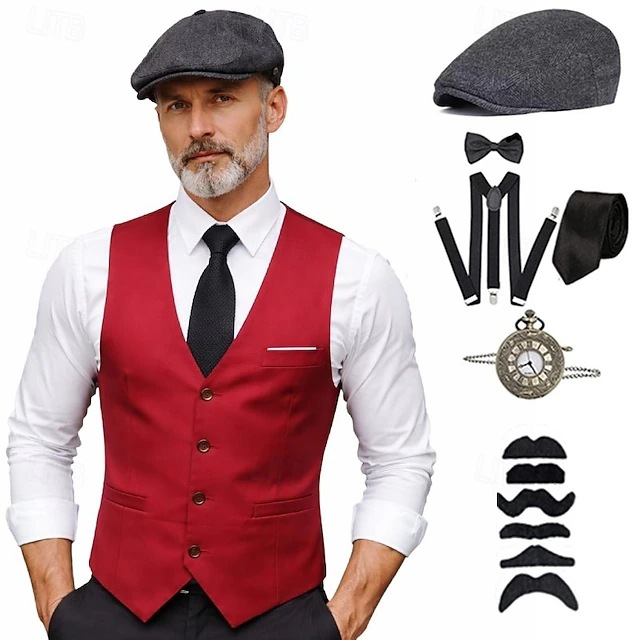 Büyük beden erkekler için 1920 - Medieval Men'S Accessories incelemesi ve fiyatı