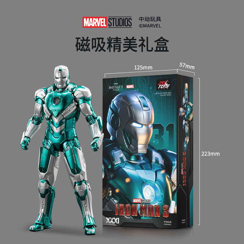 ZD Toys Avengers Demir Adam 1/ - Men Accessories Mk incelemesi ve fiyatı
