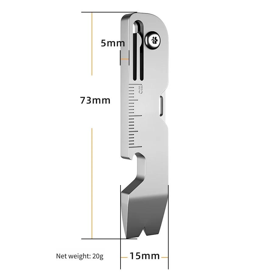Titanyum Alaşımlı Çok Fonksiyo - Keychain Multi Tool incelemesi ve fiyatı