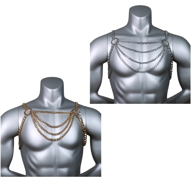 Erkek Seksi Metal Gövde Göğüs  - Mens Accessories Style incelemesi ve fiyatı