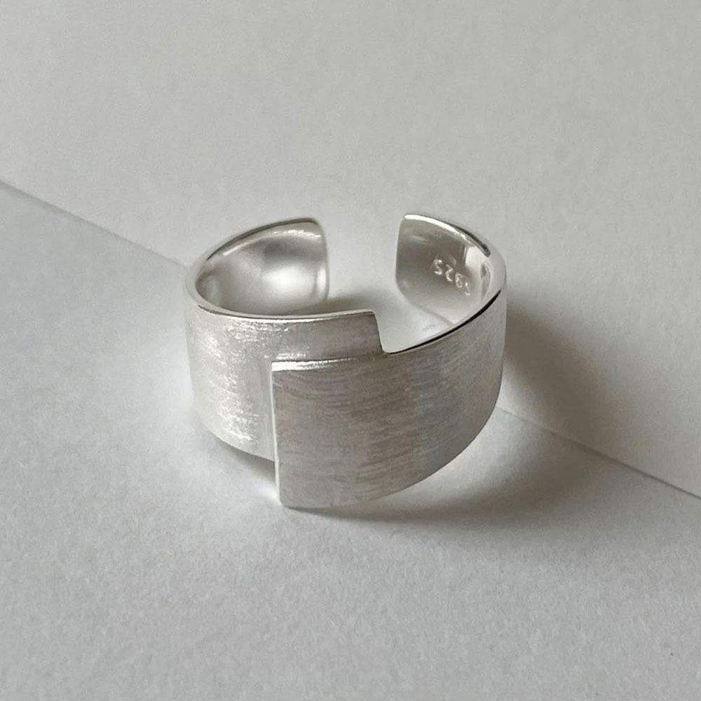 925 Ayar Gümüş Yüzük Kadın Erk - Men'S Minimalist Accessories incelemesi ve fiyatı