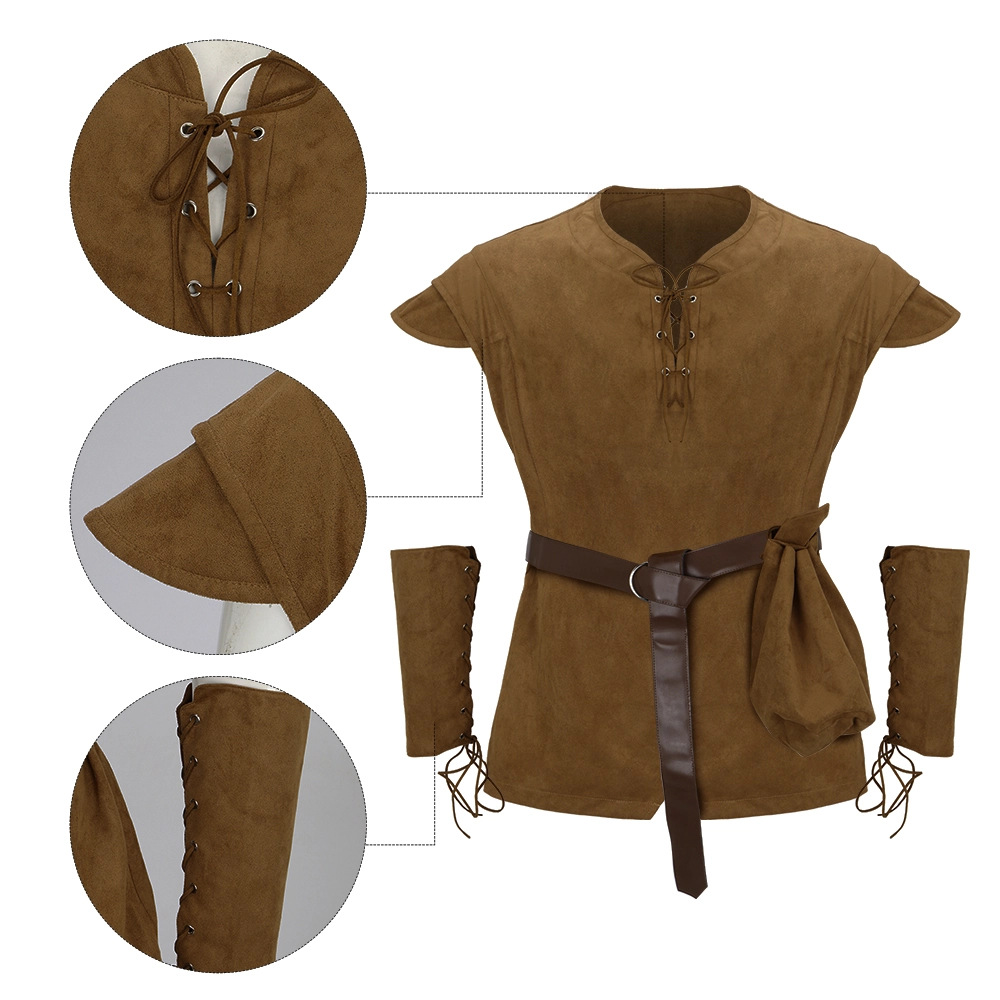 Erkek Ortaçağ Bağcıklı Tunik G - Medieval Men'S Accessories incelemesi ve fiyatı